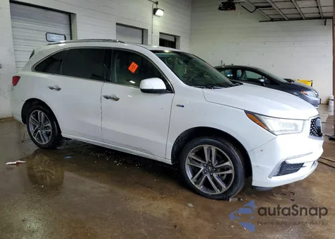 2020 Acura Mdx Sport Hybrid Advance из США, поврежденный, VIN 5J8YD7H73LL000810